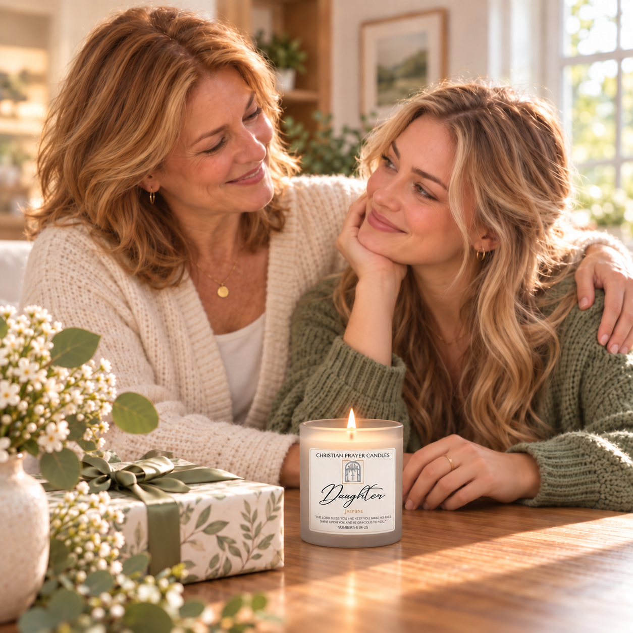 Daughter prayer candle