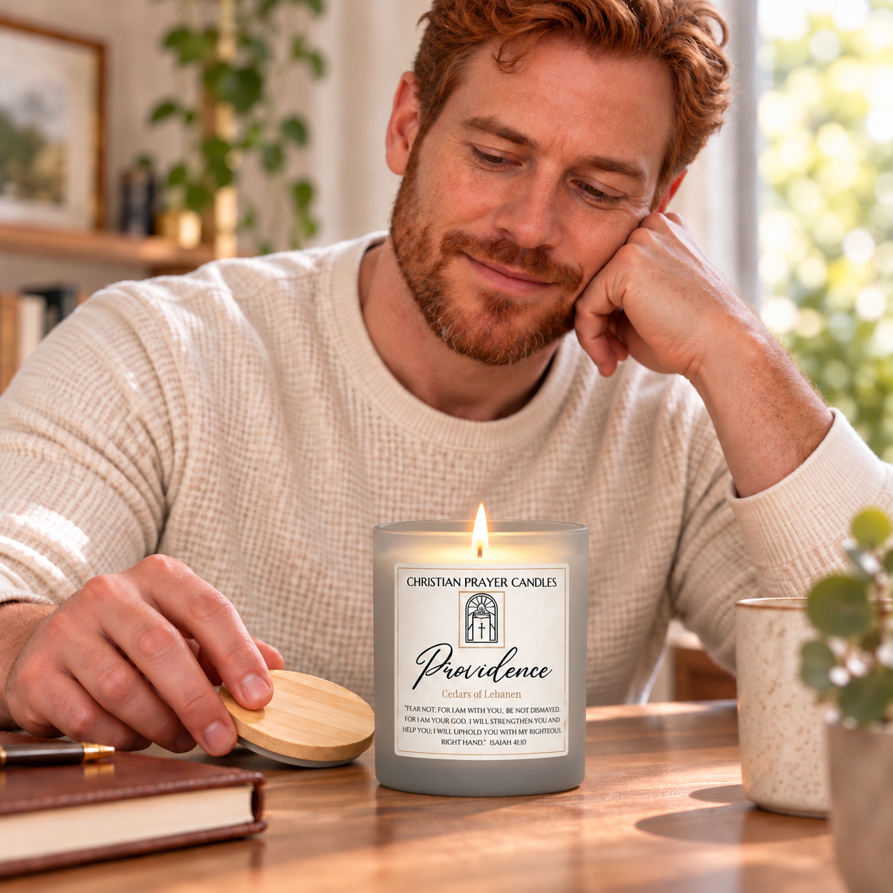 Providence prayer candle